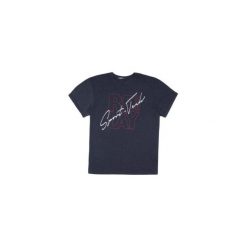 T-shirt krótki rękaw męski z printem. Czarne t-shirty męskie marki TXM, m. Za 14,99 zł.
