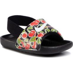 Sandały NIKE - Kawa Slide Se Picnic CT6153 001 Black/White/Track Red/Pear. Czarne sandały dziewczęce Nike, ze skóry, bez zapięcia. Za 109,00 zł.