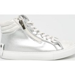 Big Star - Trampki. Szare trampki i tenisówki damskie marki BIG STAR, z gumy, na sznurówki. W wyprzedaży za 99,90 zł.