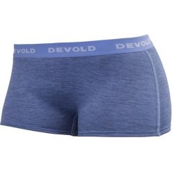 Devold Majtki Damskie Breeze Hipster Niebieski S. Niebieskie bokserki damskie marki Devold, s, z wełny. Za 165,00 zł.