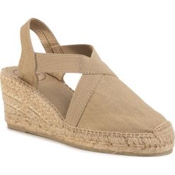 Espadryle TONI PONS - Ter Pedra. Brązowe espadryle damskie Toni Pons, bez wzorów, z tworzywa sztucznego, bez obcasa, na obcasie. Za 189,00 zł.