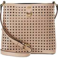 Torebki klasyczne damskie: Karen Millen CIRCLE COLLECTION CROSSBODY Torba na ramię nude