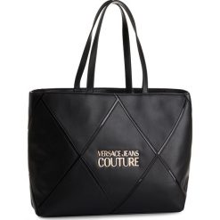 Torebka VERSACE JEANS COUTURE - E1VUBBM6 40327 899. Czarne torebki klasyczne damskie Versace Jeans Couture, bez wzorów, z jeansu, bez dodatków. Za 799,00 zł.