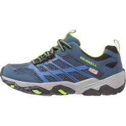 Merrell MOAB FAST LOW Obuwie hikingowe navy/blue. Niebieskie buty chłopięce sportowe Merrell, z materiału, outdoorowe. Za 269,00 zł.