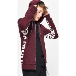 Bluzy męskie: Bluza z kapturem kolekcja whatever - Bordowy