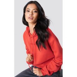 Samsoe & Samsoe Bluza z kapturem Kelsey - Red. Czerwone bluzy damskie marki Samsøe & Samsøe, bez wzorów, z długim rękawem, długie, z kapturem. Za 485,95 zł.