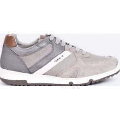 Geox - Buty. Szare buty skate męskie Geox, z gumy, na sznurówki. W wyprzedaży za 269,90 zł.