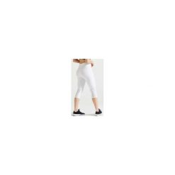Rybaczki fitness cardio damskie 120. Białe rybaczki damskie DOMYOS, l, bez wzorów, z elastanu. Za 49,99 zł.