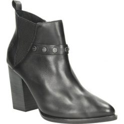 BOTKI MARCO TOZZI 2-25020-25. Szare botki damskie Marco Tozzi, bez obcasa, bez zapięcia. Za 179,99 zł.