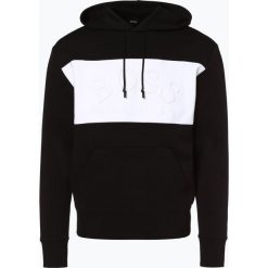 BOSS Athleisure - Męska bluza nierozpinana – Sly, czarny. Czarne bluzy męskie BOSS Athleisure, s, bez wzorów, z kapturem, bez rękawów, z kapturem. Za 849,95 zł.