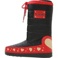 Love Moschino Śniegowce nero. Szare buty zimowe damskie marki Love Moschino, z materiału. Za 669,00 zł.