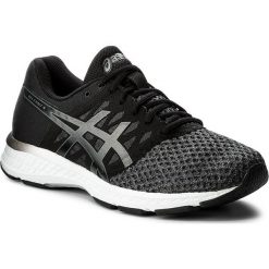 Buty ASICS - Gel-Exalt 4 T7E0N Dark Grey/Black/White 9590. Czarne buty męskie do biegania marki Asics, ze skóry ekologicznej. W wyprzedaży za 289,00 zł.