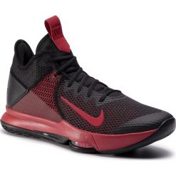 Buty NIKE - Lebron Witness IV BV7427 006 Black/Gym Red Bright Crimson. Czarne buty sportowe męskie Nike, z materiału, bez zapięcia, do koszykówki. Za 399,00 zł.
