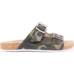 Klapki - skóra naturalna - model 340 - kolor moro. Klapki damskie Zapato, moro, ze skóry, bez obcasa. W wyprzedaży za 99,00 zł.