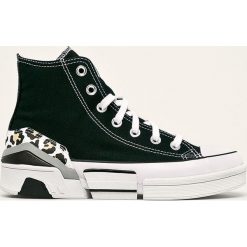 Converse - Trampki. Czarne trampki i tenisówki damskie Converse, bez wzorów, z gumy, bez zapięcia. Za 479,90 zł.