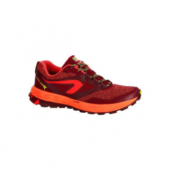 Buty do biegania KIPRUN TRAIL TR damskie. Czerwone buty damskie do biegania marki KALENJI, z poliesteru. Za 179,99 zł.