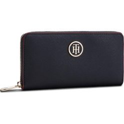 Duży Portfel Damski TOMMY HILFIGER - Honey Lrg Za Wallet AW0AW05761 901. Niebieskie portfele damskie TOMMY HILFIGER, ze skóry ekologicznej. W wyprzedaży za 239,00 zł.