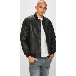 Levi's - Kurtka bomber skórzana. Brązowe kurtki męskie bomber Levi's®, m, z materiału. Za 1399,00 zł.