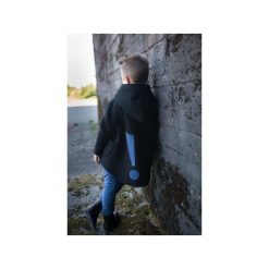 Odzież dziecięca: BLUZA IAN BLACK Z KAPTUREM