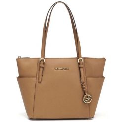 Michael Kors Torebka Brązowa. Pomarańczowe torebki klasyczne damskie Michael Kors, bez wzorów, bez dodatków. Za 1089,00 zł.