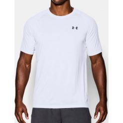 Under Armour Koszulka męska Tech Short Sleeve T-Shirt White r. L (1228539100). Białe koszulki sportowe męskie Under Armour, l. Za 69,00 zł.