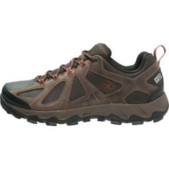Columbia PEAKFREAK XCRSN II OUTDRY Półbuty trekkingowe cordovan/sanguine. Pomarańczowe buty trekkingowe męskie Columbia, ze skóry, bez zapięcia, outdoorowe. Za 529,00 zł.