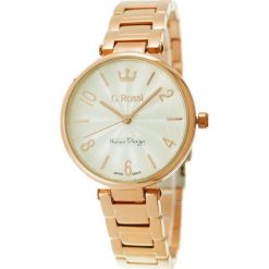 Zegarek Gino Rossi damski Grobila Rose gold (11083-3D3). Czerwone zegarki damskie Gino Rossi. Za 225,93 zł.