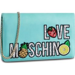 Torebka LOVE MOSCHINO - JC4297PP07KL0700 Azzurro. Niebieskie torebki klasyczne damskie marki Love Moschino, ze skóry ekologicznej. Za 559,00 zł.