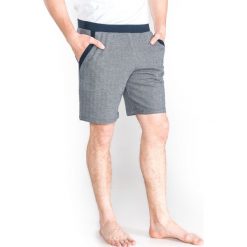 Emporio Armani Spodnie do spania Niebieski. Niebieskie spodnie męskie Emporio Armani, l, bez wzorów, z bawełny. Za 361,95 zł.