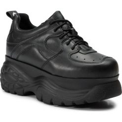Sneakersy ALTERCORE - Sara Vegetarian Black. Czarne półbuty damskie Altercore, bez wzorów, ze skóry ekologicznej, bez obcasa, na obcasie, bez zapięcia. Za 379,00 zł.