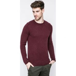 Blend - Sweter. Brązowe swetry klasyczne męskie marki Blend, l, z bawełny, bez kaptura. W wyprzedaży za 59,90 zł.