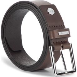 Pasek Męski CALVIN KLEIN - 3.5Cm Adj.Metal Plate Belt K50K504887 BAW. Pomarańczowe paski męskie Calvin Klein, w paski, ze skóry. W wyprzedaży za 189,00 zł.