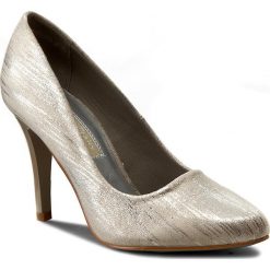 Szpilki JENNY FAIRY - W16SS125-10 Beżowy. Szare szpilki ze skóry licowej Jenny Fairy, bez wzorów, bez obcasa, na obcasie, bez zapięcia. Za 99,99 zł.