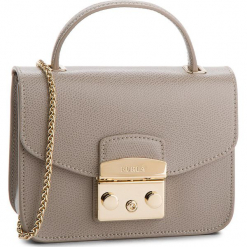 Torebka FURLA - Metropolis 978134 B BHD3 ARE Sabbia b. Szare torebki klasyczne damskie Furla, ze skóry. Za 919,00 zł.