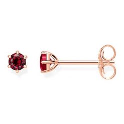 Pozłacane kolczyki. Żółte kolczyki damskie Swarovski, Thomas Sabo, z kryształem, srebrne. W wyprzedaży za 139,95 zł.