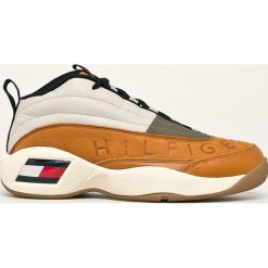 Tommy Jeans - Buty. Białe sneakersy męskie Tommy Jeans, z jeansu, na sznurówki. Za 649,90 zł.