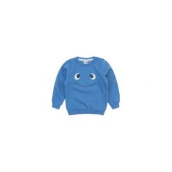 Bluza niemowlęca chłopięca. Niebieskie bluzy niemowlęce TXM, bez wzorów, bez rękawów, bez kaptura. Za 15,99 zł.