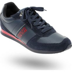 SNEAKERSY Versace Jeans Couture. Niebieskie sneakersy męskie Versace Jeans Couture, na sznurówki. Za 311,40 zł.
