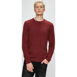 Produkt by Jack & Jones - Sweter. Niebieskie swetry męskie marki PRODUKT by Jack & Jones, xl, bez wzorów, z bawełny, z okrągłym kołnierzem, bez kaptura. W wyprzedaży za 59,90 zł.