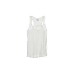Topy na ramiączkach / T-shirty bez rękawów Stella Forest ADE005. Białe bluzki damskie Stella Forest, bez wzorów, bez kołnierzyka. W wyprzedaży za 447,20 zł.