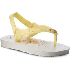 Sandały HAVAIANAS - N. B. D. Classics 41370070233 White/Pollen Yell. Żółte sandały dziewczęce marki Havaianas, z tworzywa sztucznego. Za 79,00 zł.