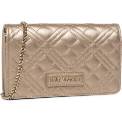 Torebka LOVE MOSCHINO - JC4093PP1ALI0901 Oro. Żółte torebki klasyczne damskie Love Moschino, bez wzorów, ze skóry ekologicznej, wizytowe, bez dodatków. Za 589,00 zł.