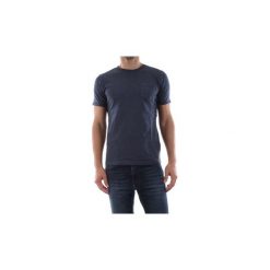 T-shirty z krótkim rękawem Impure By Ransom co. TSS1057 T-SHIRT PKT SLUB. Niebieskie t-shirty męskie Impure By Ransom co., s, bez wzorów, bez kołnierzyka, krótkie. Za 82,12 zł.