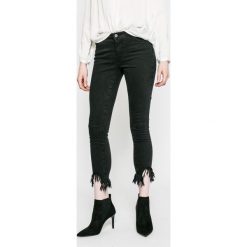 Only - Jeansy. Czarne jeansy damskie rurki ONLY, z bawełny. W wyprzedaży za 89,90 zł.