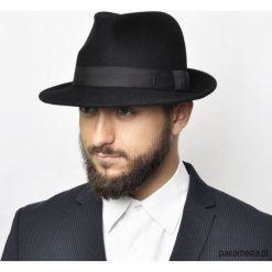 Kapelusz fedora FRANK. Szare kapelusze męskie marki Pakamera, z wełny, klasyczne. Za 120,00 zł.