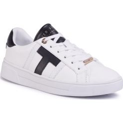 Sneakersy TED BAKER - Tenperf 242197 White. Białe półbuty damskie Ted Baker, bez wzorów, ze skóry, bez obcasa, na płaskiej podeszwie, bez zapięcia. W wyprzedaży za 479,00 zł.