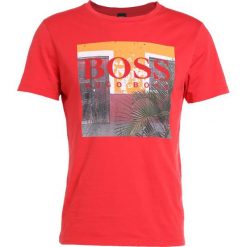 BOSS Orange TUX Tshirt z nadrukiem bright red. Czerwone koszulki polo męskie BOSS Orange, xl, z nadrukiem, z bawełny. Za 249,00 zł.