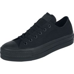 Converse Chuck Taylor All Star Clean Lift - OX Buty sportowe czarny. Czarne buty sportowe damskie marki Converse, bez wzorów, sportowe. Za 324,90 zł.