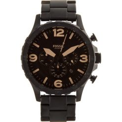 Zegarek FOSSIL - Nate JR1356 Black/Black. Czarne zegarki męskie Fossil, ze stali. Za 719,00 zł.