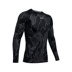Under Armour Koszulka kompresyjna HeatGear, MĘŻCZYŹNI 1345721-002 | CZARNY XXL. Czarne koszulki męskie Under Armour, xxl, bez wzorów, bez kołnierzyka, bez rękawów. Za 276,07 zł.